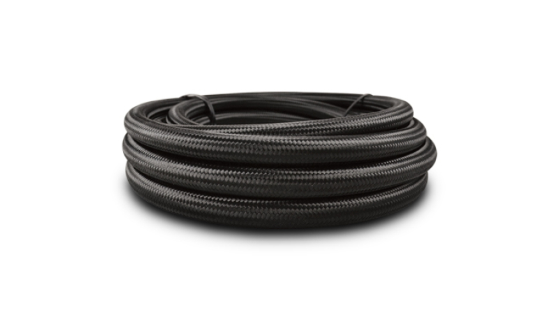 Picture of Vibrant -8 AN Black Nylon Braided Flex Hose (2 foot roll)