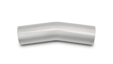 Picture of Vibrant 2.25in O.D. T304 SS 15 deg Mandrel Bend 5in x 5in leg lengths (3.375in Centerline Radius)