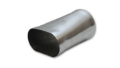 Picture of Vibrant 4in oval (Nominal) x 4in Round Transition adapter T304 SS 6in long