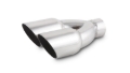 Picture of Vibrant Dual 3.5in Round SS Exhaust Tip (Single Wall Angle Cut)