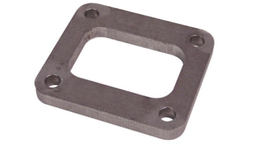 Picture of Vibrant T04 Turbo Inlet Flange (Rectangular Inlet) Mild Steel 1/2in Thick