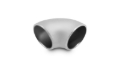 Picture of Vibrant 3in Nom. Schedule-10 T304 SS Tight Radius 90 deg. Elbow