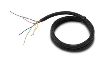Picture of Vibrant 1/2in O.D. Flexible Split Sleeving (10 foot length) Black