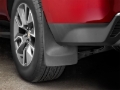 Picture of WeatherTech 2021+ Chevy Suburban Rear No Drill Mudflaps - Black