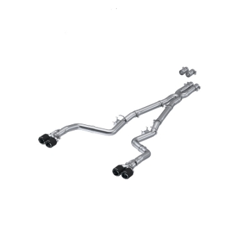 Picture of MBRP 15-Up Challenger 5.7 / 17-Up 6.2L/6.4L 3in Race Series Cat-Back w/ Quad Tips T304 Exhaust