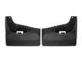 Picture of WeatherTech 2020+ GMC Sierra 2500HD/3500HD Rear No Drill Mudflaps - Black