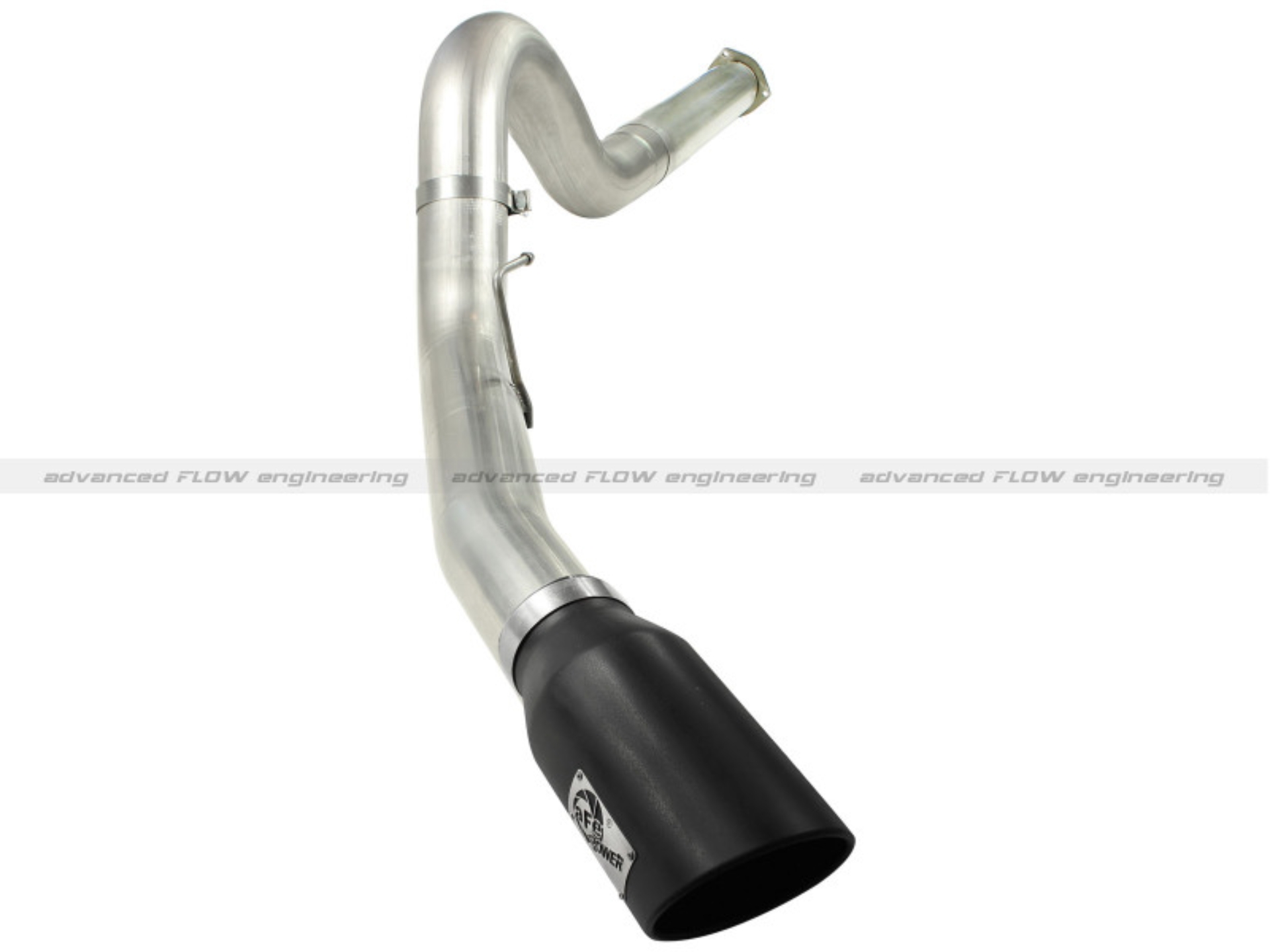 Picture of aFe MACHForce XP 5in DPF-Back Stainless Steel Exhaust , Blk, Ford Diesel Trucks 11-14 V8-6.7L td