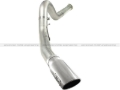Picture of aFe MACHForce XP 5in DPF-Back Stainless Steel Exh Sys, polished tip,Ford Diesel Trucks 11-14 V8-6.7L