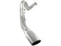 Picture of aFe Atlas 5in DPF-Back Aluminized Steel Exh Sys, Ford Diesel Trucks 11-14 v8-6.7L (td) Polished tip