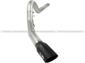 Picture of aFe MACHForce XP 5in DPF-Back Stainless Steel Exh Sys, Black tip, Ford Diesel Trucks 08-10 V8-6.4L