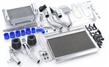 Picture of GReddy 92-02 Mazda RX-7 FD3S Ver. 2 T-19 V-Mount Full Intercooler Kit