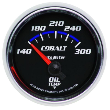Picture of Autometer Cobalt 2 1/6in 140-300 Degree F Oil Temperature Gauge
