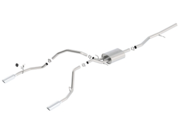 Picture of Borla 14 Silv/Sierra 1500 5.3L AT/MT Crew Cab STD Bed ATAK Cat-Back Exhaust