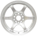 Picture of Gram Lights 57DR 15x8.0 +28 4x100 Sunlight Silver Wheel