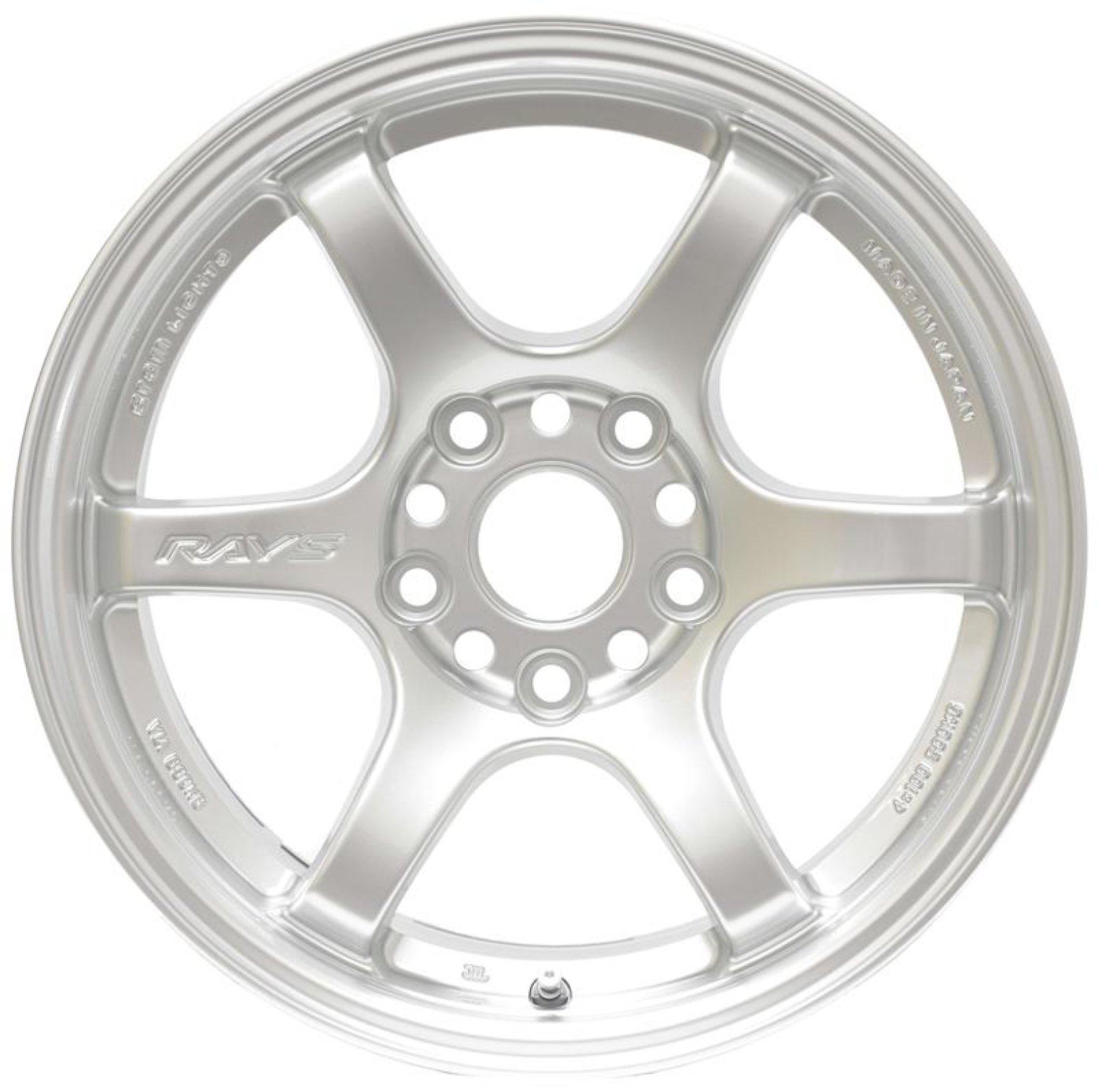 Picture of Gram Lights 57DR 15x8.0 +28 4x100 Sunlight Silver Wheel