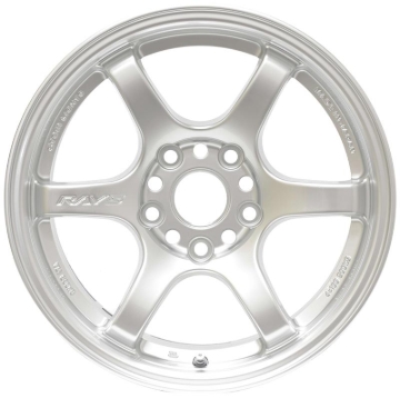 Picture of Gram Lights 57DR 15x8.0 +28 4x100 Sunlight Silver Wheel