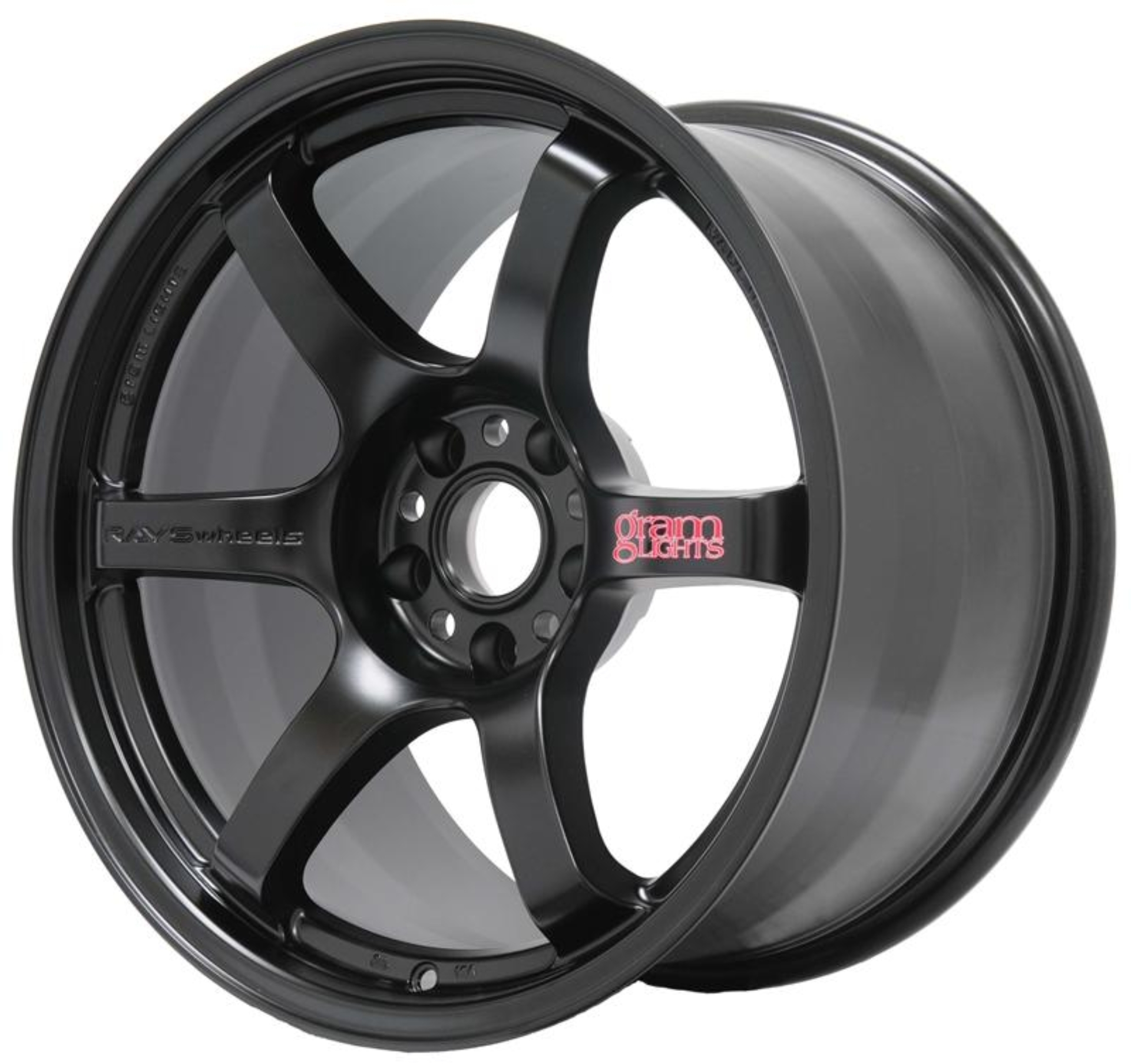 Picture of Gram Lights 57DR 17x9.0 +38 5x114.3 Semi Gloss Black Wheel