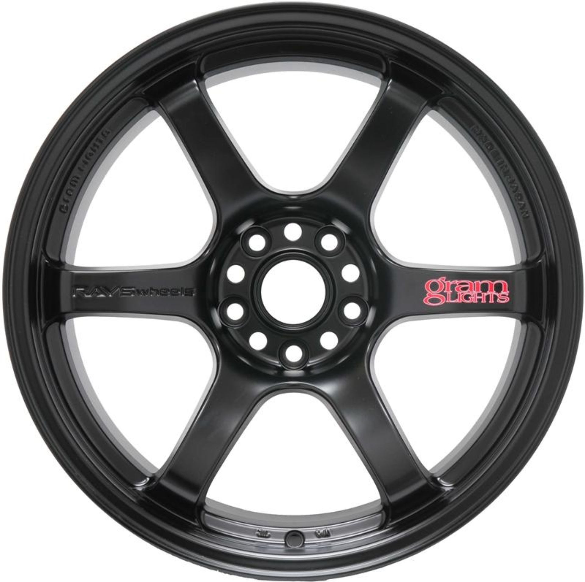 Picture of Gram Lights 57DR 18x9.5 +38 5x114.3 Semi Gloss Black Wheel
