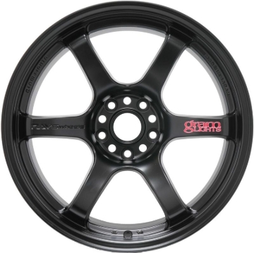Picture of Gram Lights 57DR 18x9.5 +38 5x114.3 Semi Gloss Black Wheel