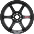Picture of Gram Lights 57DR 17x9.0 +38 5x100 Semi Gloss Black Wheel