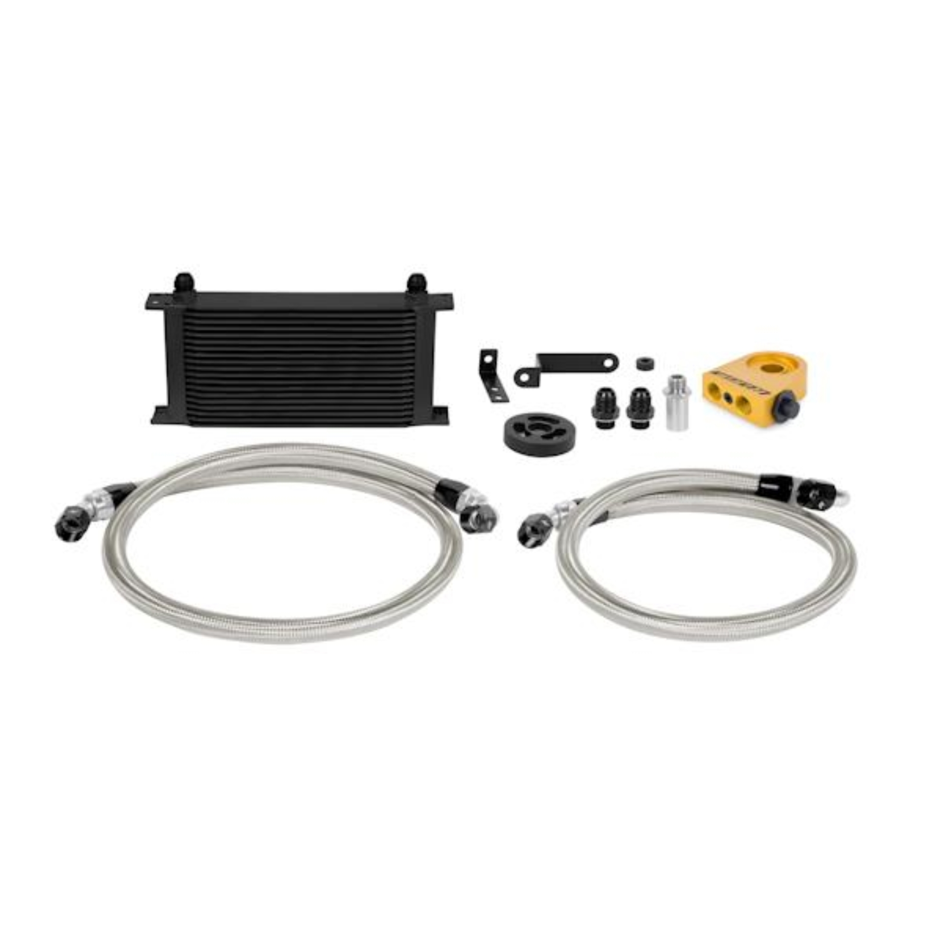 Picture of Mishimoto MM Oil Cooler-Kits-Tstat - MMOC-WRX-08TBK