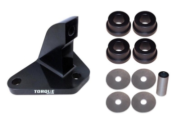 Picture of Torque Solution Mustache Bar Eliminator w/ Urethane Bushings: Mitsubishi Evo 7/8/9 2001-2006