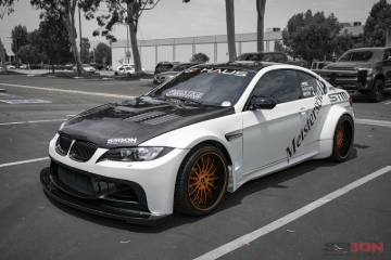 Picture of Seibon 07-10 BMW M3 Series 2Dr (E92) GTR-Style Carbon Fiber hood