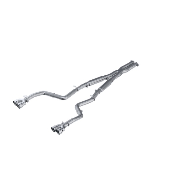 Picture of MBRP 15-16 Dodge Challenger RT 5.7L Aluminized Steel 3in Dual Rear Cat-back Quad Tips - Street