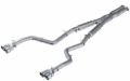 Picture of MBRP 15-16 Dodge Challenger RT 5.7L Aluminized Steel 3in Dual Rear Cat-back Quad Tips - Street