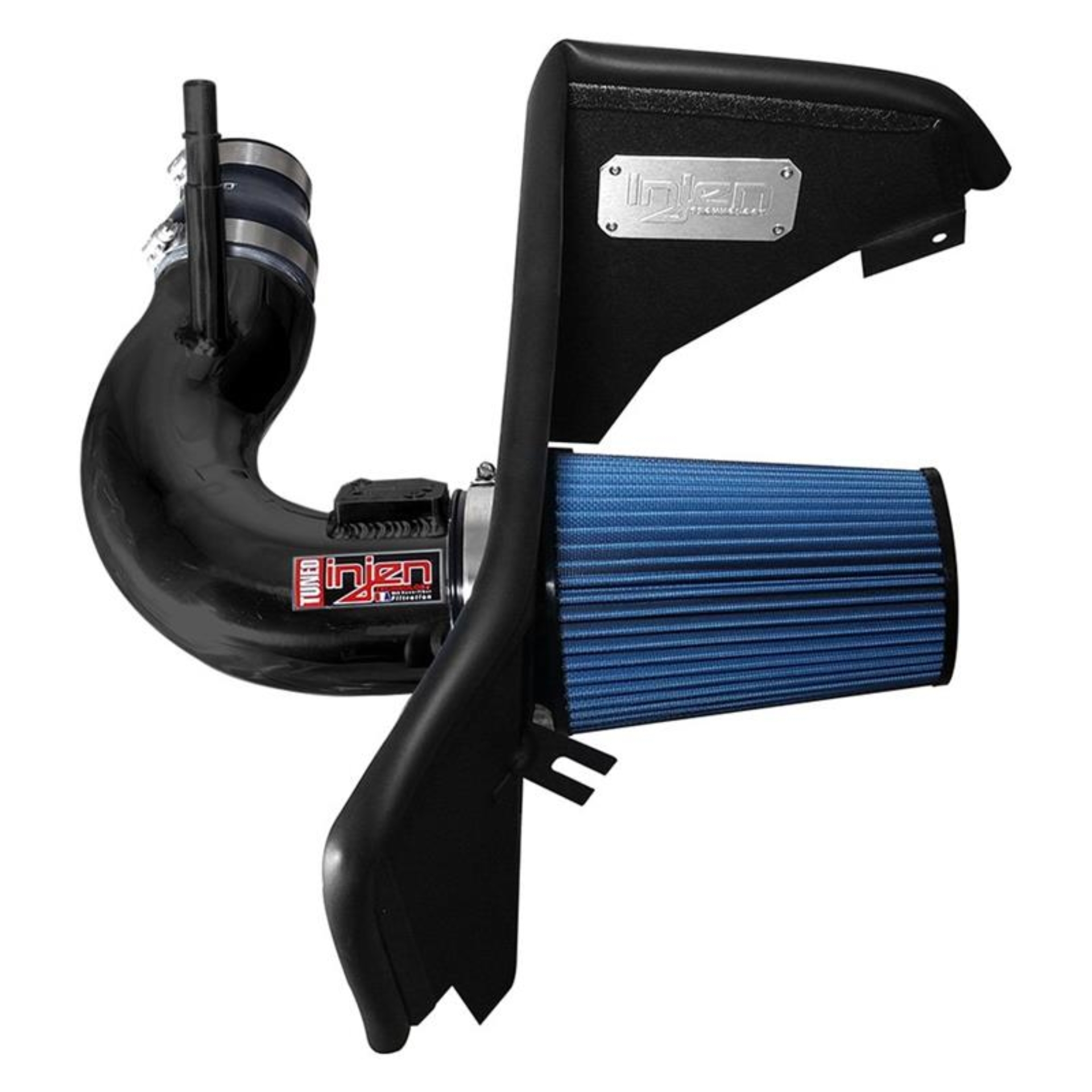 Picture of Injen 2016+ Chevy Camaro 2.0L Wrinkle Black Power-Flow Air Intake System