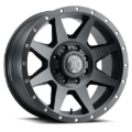 Picture of ICON Rebound 20x9 8x6.5 12mm Offset 5.5in BS 121.40mm Bore Satin Black Wheel