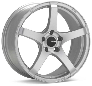 Picture of Enkei KOJIN 18x8 35mm Inset 5x112 Bolt Pattern 72.6mm Bore Dia Matte Silver Wheel