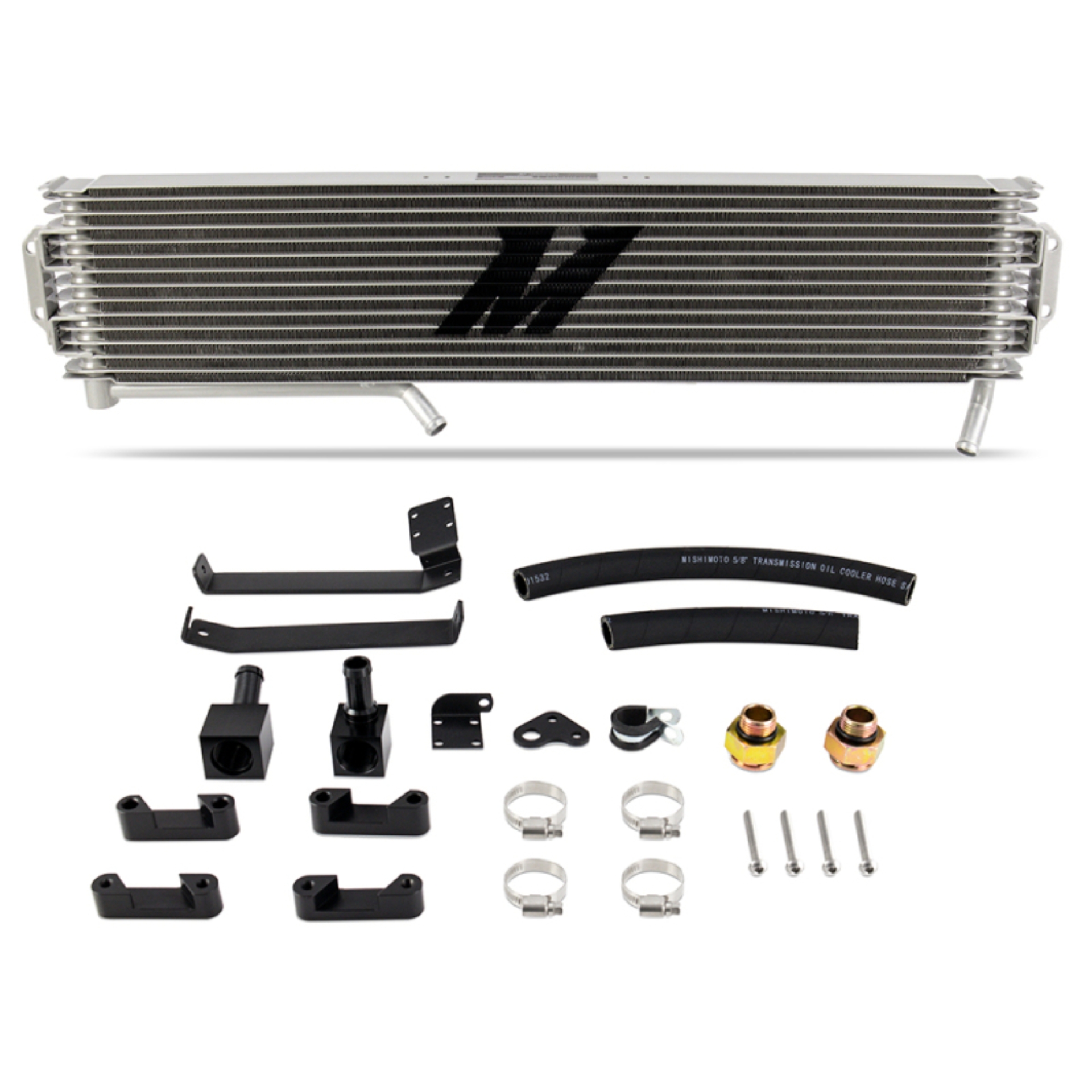 Picture of Mishimoto 17-19 GM 6.6L Duramax (L5P) Transmission Cooler - Silver
