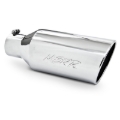 Picture of MBRP Universal Tip 7inch O.D. Rolled End 4inch inlet 18inch length - T304 (SINGLE TIP)