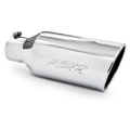 Picture of MBRP Universal Tip 7inch O.D. Rolled End 4inch inlet 18inch length - T304 (SINGLE TIP)