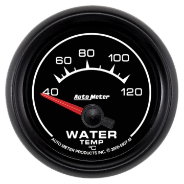 Picture of Autometer ES 52mm 40-120 Deg C Short Sweep Electric Water Temperature Gauge