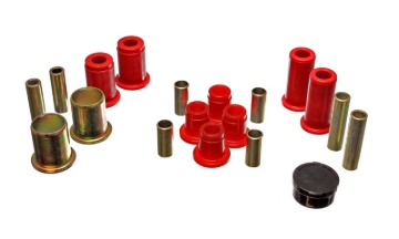 Picture of Energy Suspension 87-96 Dodge Dakota 2WD Red Front End Control Arm Bushing Set