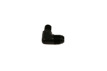 Picture of Aeromotive Fitting Elbow 1/4in-MNPT to AN-08 90-Deg Black