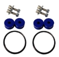 Picture of Torque Solution Universal Billet Bumper Quick Release Kit Universal Blue