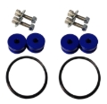 Picture of Torque Solution Universal Billet Bumper Quick Release Kit Universal Blue