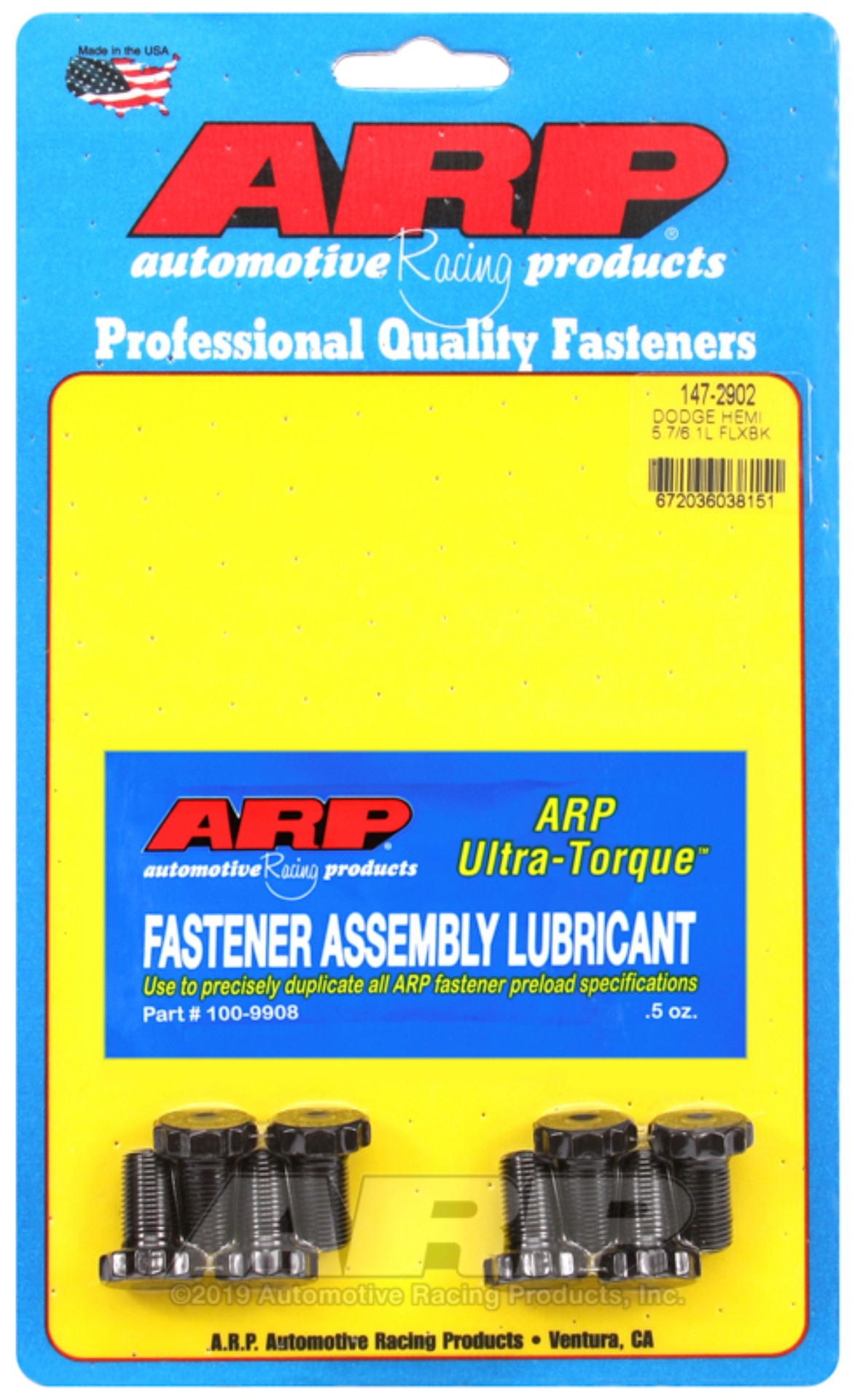 Picture of ARP Flexplate Bolt Kits Hardware Kits - 147-2902