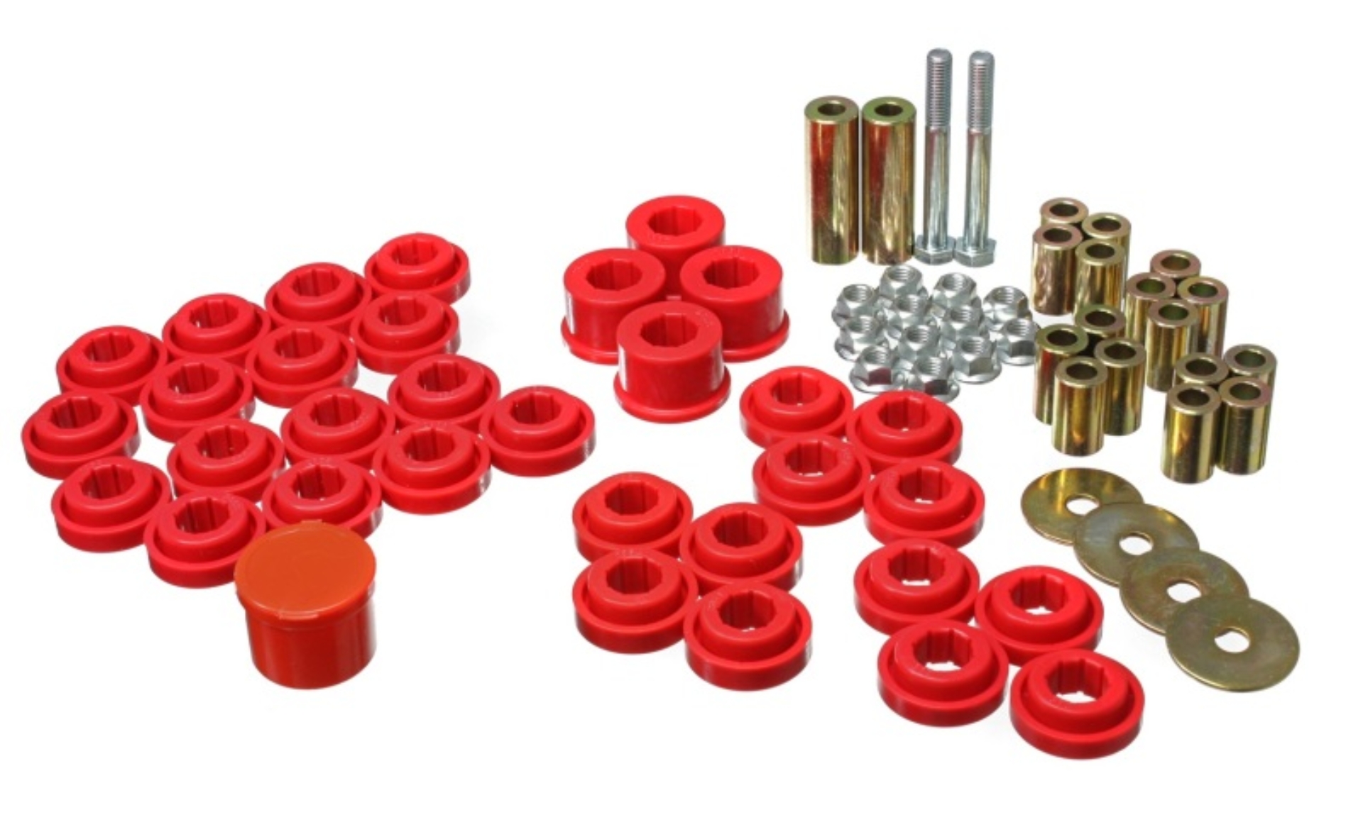 Picture of Energy Suspension Chrysler/Dodge Red Rear End Control Arm Bushing Set