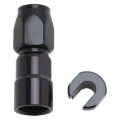Picture of 6AN Straight Female SAE Quick-Disconnect x 5/16" Tube Size WIth Black Finish
