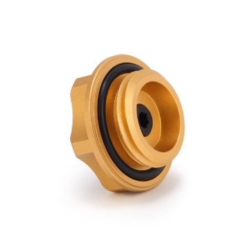 Picture of Mishimoto Subaru Oil FIller Cap - Gold
