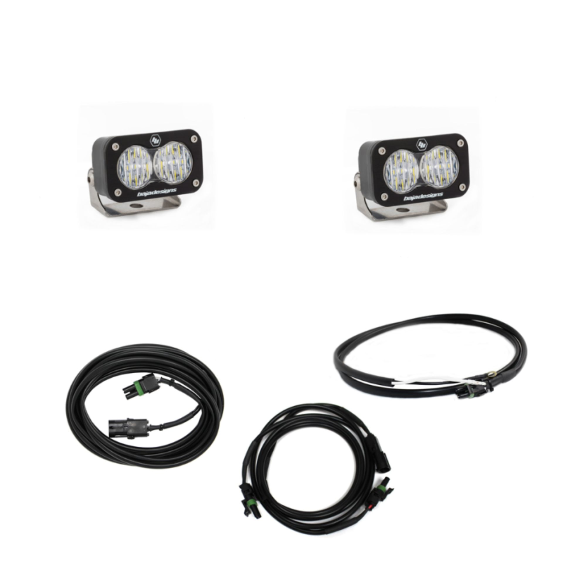 Picture of Baja Designs Jeep JL LED Light Kit Reverse Kit w/ Upfitter Dual S2 Sport w/C