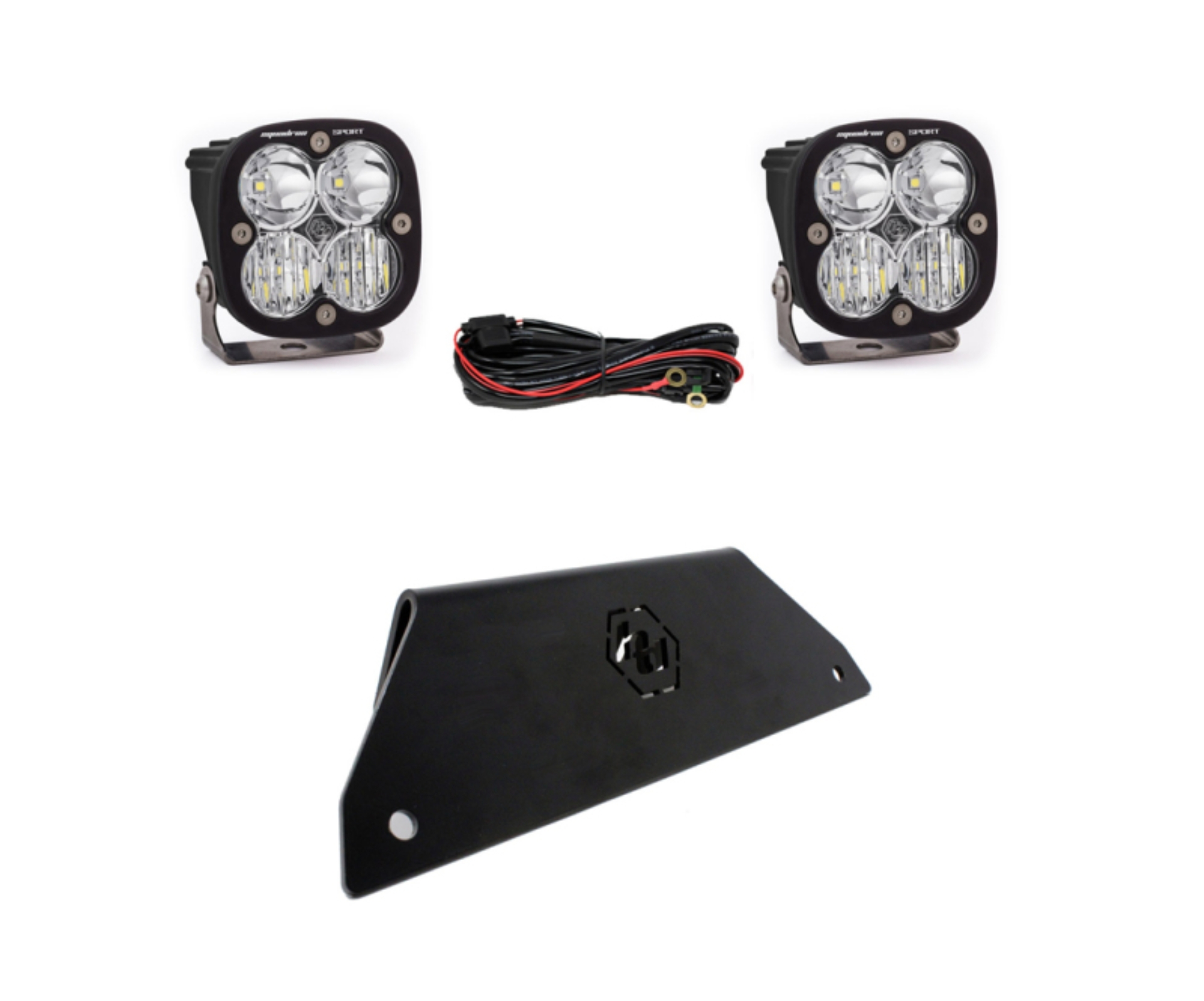 Picture of Baja Designs Polaris RZR Pro XP Lower Bumper LED Light Kit Sport D/C Clear