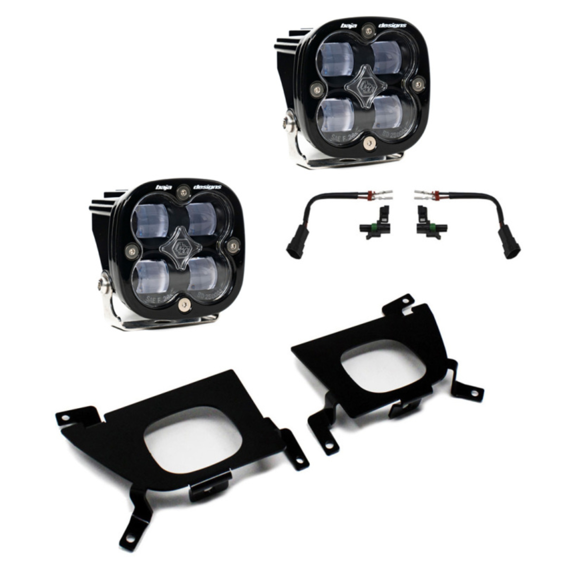Picture of Baja Designs 2019+ Silverado Fog Pocket for Silverado 1500/2500/2500 HD FPK SAE