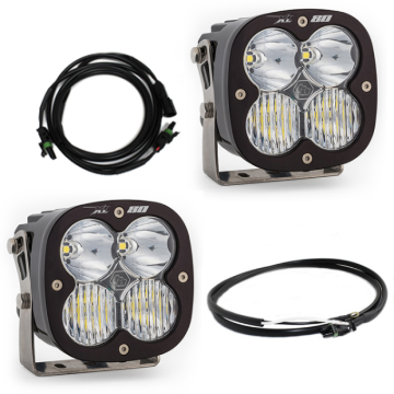 Picture of Baja Designs Jeep JL/JT Rubicon Steel Bumper LED Light Kit XL 80 w/Upfitter