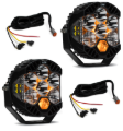Picture of Baja Designs Jeep JL/JT Rubicon Steel Bumper LED Light Kit LP6 w/Upfitter