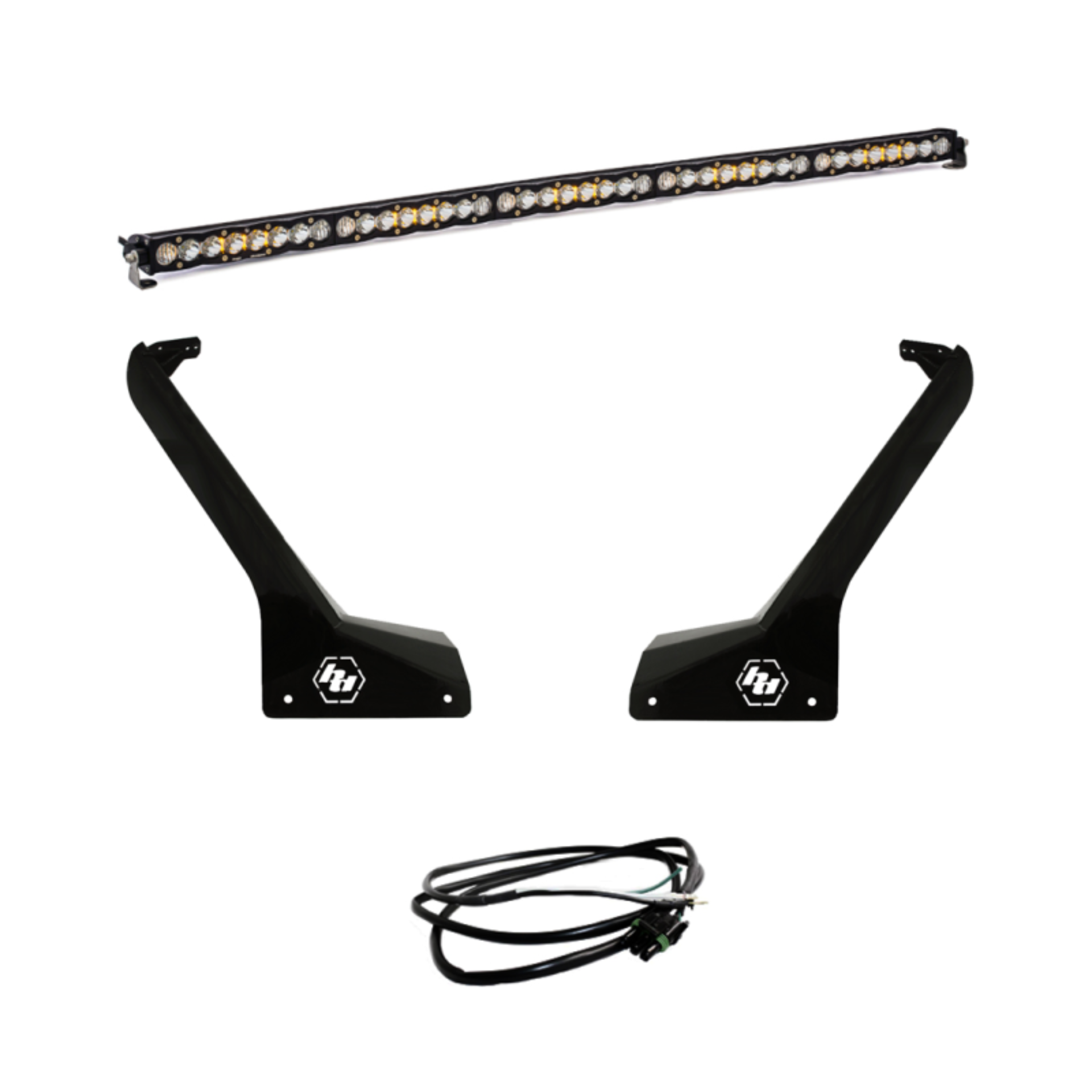 Picture of Baja Designs Jeep JL/JT Roof Bar LED Light Kit 50in S8 w/Upfitter